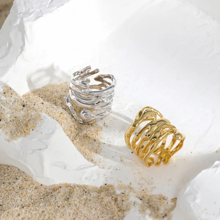 

Gioielli 925 gold plated middle finger ring punk style for woman anel, Optional as picture,or customized
