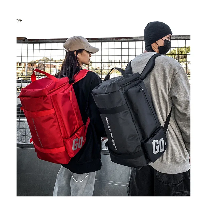 

Big custom designer luggage and best men's travel makeup storage bags waterproof backpack for women