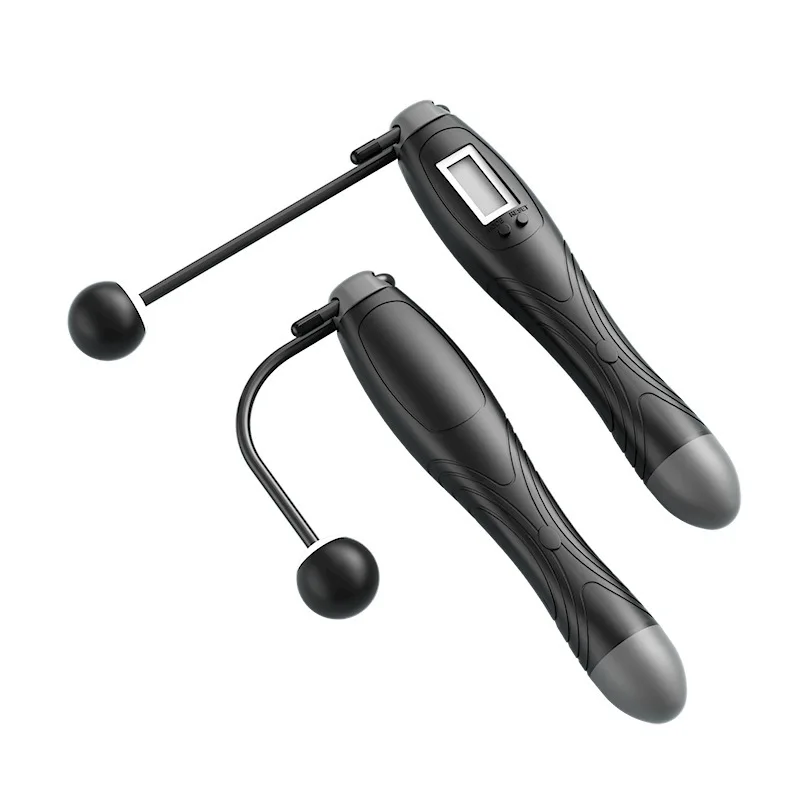 

Good sport smart PVC cordless jump rope shipping rope with digital counter sports equipment, Black,pink,blue