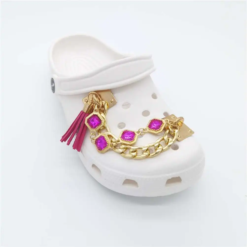 Wholesale Chain Shoe Charms Decoration Accessories For Clog Shoes Buy