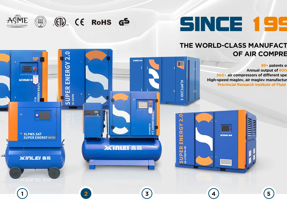 Xinlei Compressor Co., Ltd. Screw Air Compressor, Piston Air Compressor