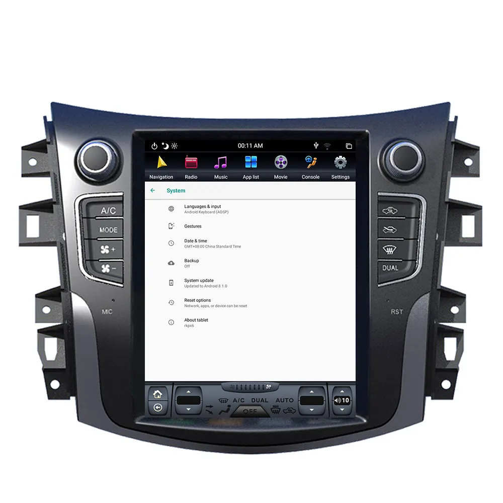 

For NISSAN TERRA PX6 4GB RAM Tesla Style Android 9.0 Car GPS Navigation Head Unit Auto Multimedia Player Radio Tape Recorder DSP