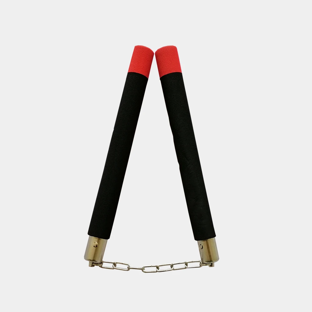 

Students training Sponge Foam Nunchakus martial arts weapons, Black