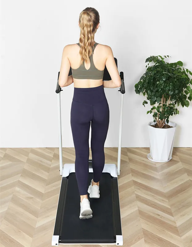 

Hot sale Bodybuilding Machine Commercial Gym Folding Treadmill For Home, Black+white