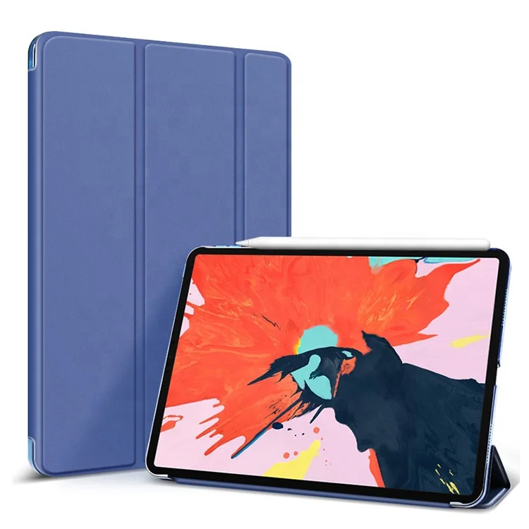 

Lightweight Leather Tri-fold Protective Tablet Cover Case for iPad Pro 12.9 Inch 2018