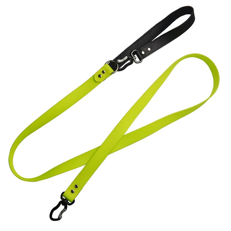 

Wholesale Colorful OEM Custom Durable Plastic PVC Waterproof Dog Training Leash, Blue, orange, green, black, pink, red, yellow or custom