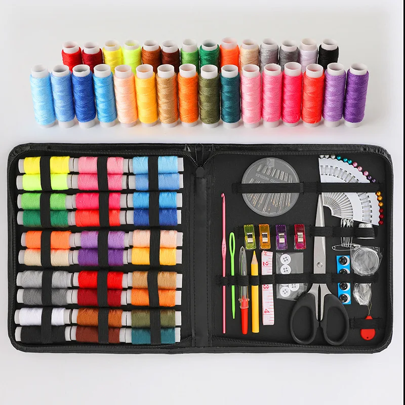 

Large Sewing Kit DIY Sewing Accessories Travel Sewing Set ,Organizer Household Needlework Box, Sewing Machine Kit