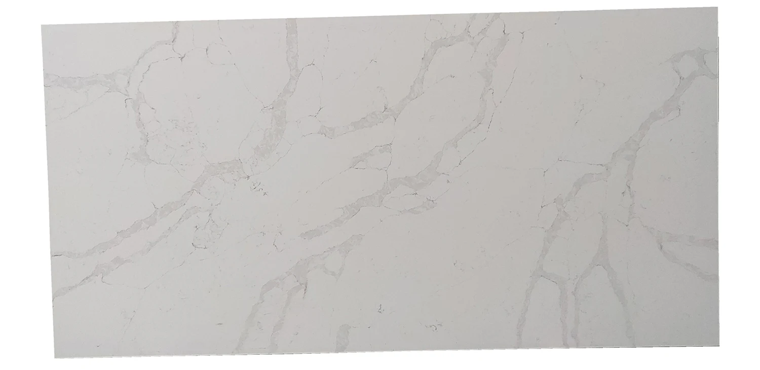 Calazatta Spring Marble Looking Quartz Slab, View marble looking quartz