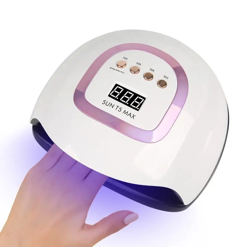 

SUNT5 MAX LED Nail Lamp 114W UV Lamp For Nail Dryer Gel Polish Drying Varnish 10/30/60/99s Timer Auto Sensor Manicure Tool