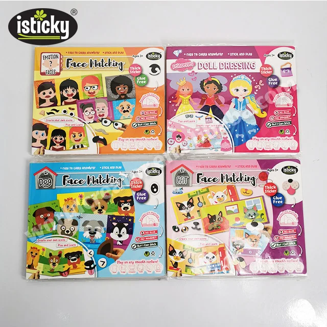 
High quality custom offset printing cartoon children sticker book 