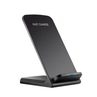 

Amazon hot sale Fast QI Wireless Charger QUICK 10W Fast Charging Stand for Mobile Phone Portable Phone Charger