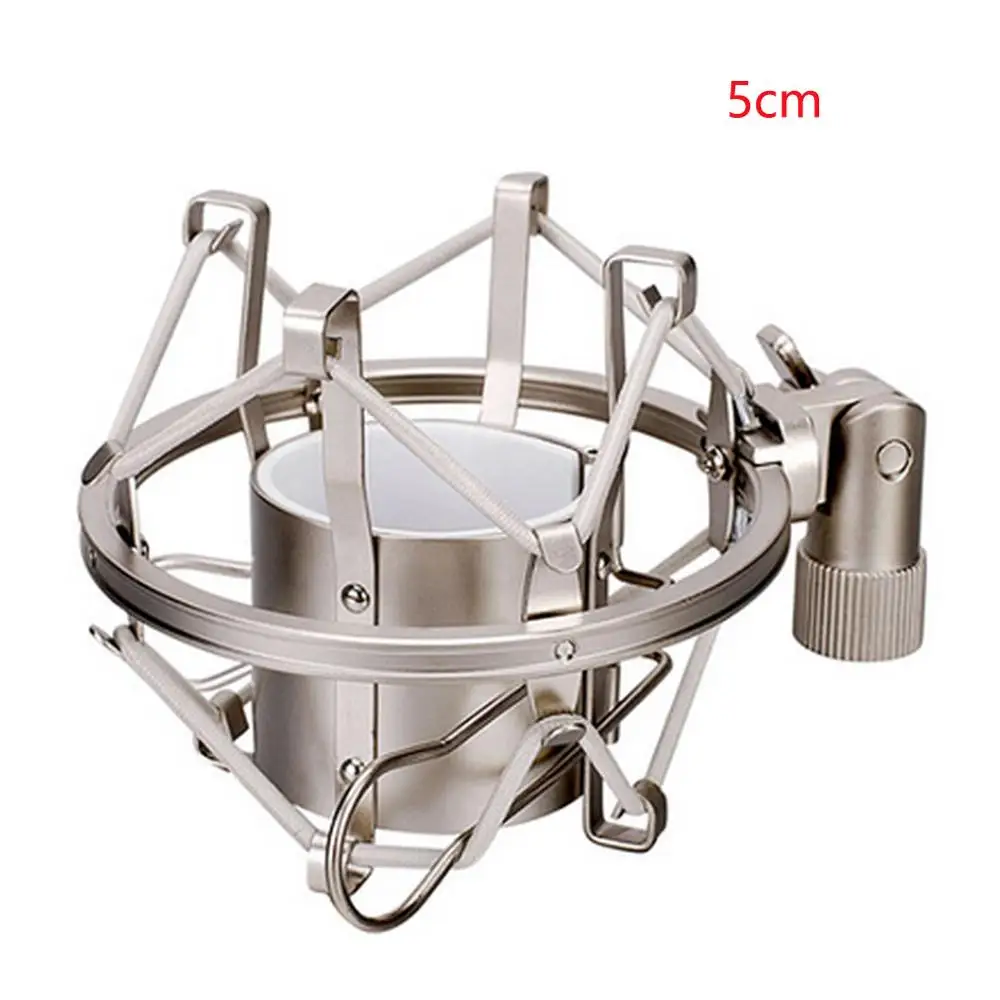 

High quality metal microphone shock mount bracket spider web mount for recording studio recording, Black