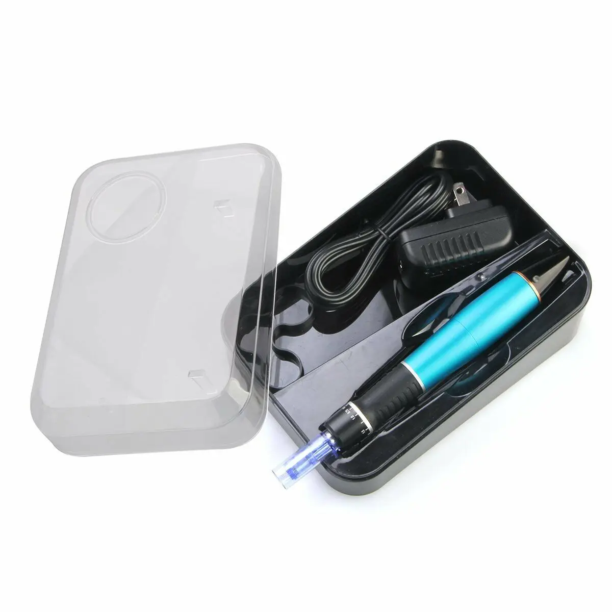 

2021 wholesale blue wireless derma pen/ Dr pen A1-W forehead lines Wrinkles Wireless derma pen electric microneedle /dr pen A1, Silver,blue