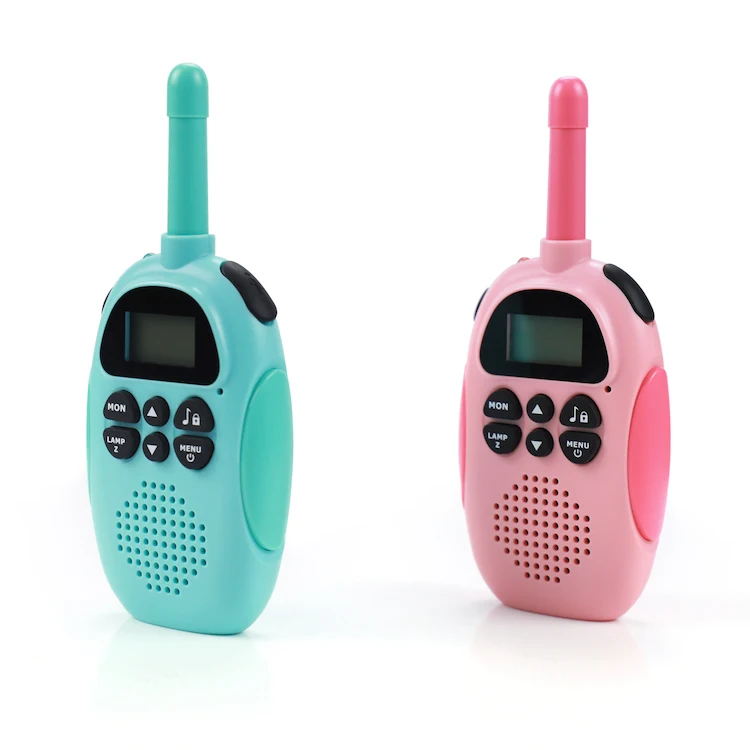 

Wholesale 22 Channel 3km Range Long Range Two Way Radio Mini DJ100 Children's Walkie Talkie for Kids