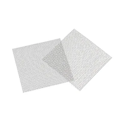 

Aquarium Fish Tank 304 Stainless Steel Wire Mesh Pad Plants Moss Net Decoration, Silver