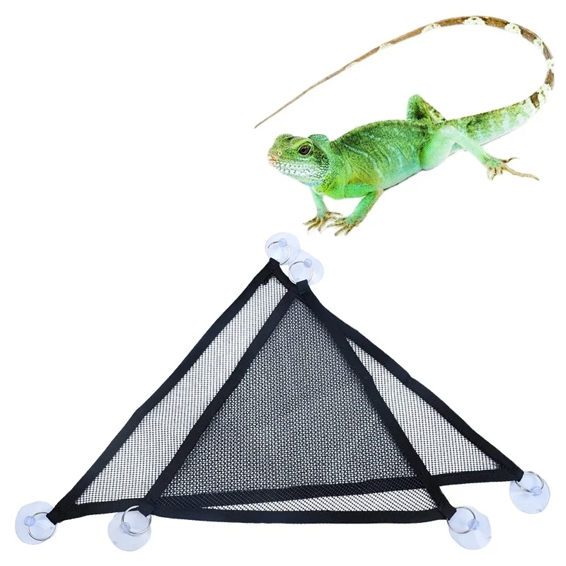 

Triangular Hanging Lizard Hammock Net Pet Hammock Portable Animal Hammock