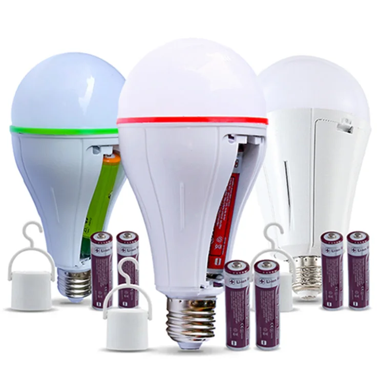 Outdoor Camping E27 9W 10W 15W 20W 30W 38W Emergency Lamp Led Bulb Light With Rechargeable Battery