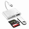 Free Shipping High Speed USB 2.0 3 in 1 OTG Memory TF SD USB Car Reader Adapter For Type C Android Samsung