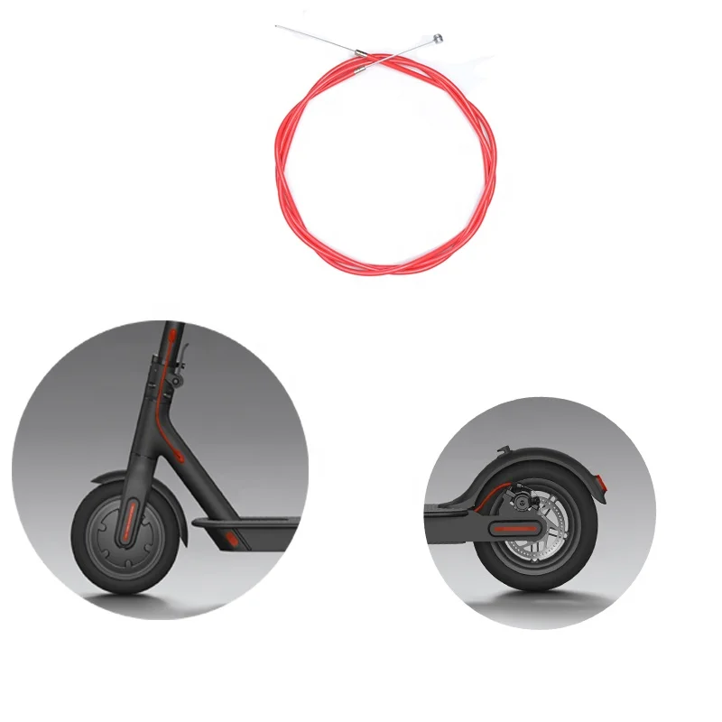 

Hot Selling Rear Brake Cable Line For Xiaomi M365/1S/PRO/PRO2 Electric Scooter Replacement spare parts, Red