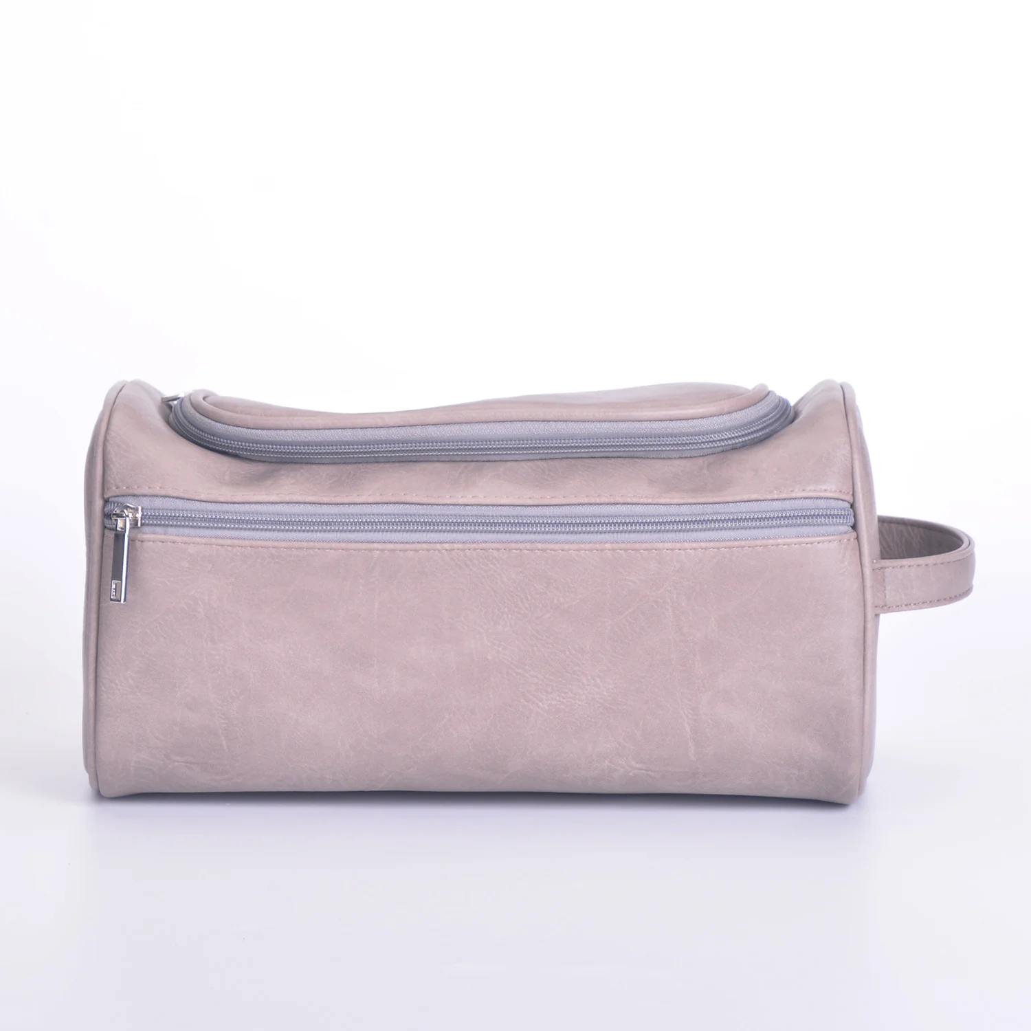

new arrived leather business trip cosmetic case cosmet bag case for Women& Man