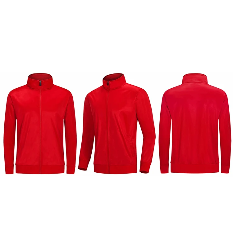 

High Quality 100% polyester Tracksuit New Arrival Men Soccer Jacket