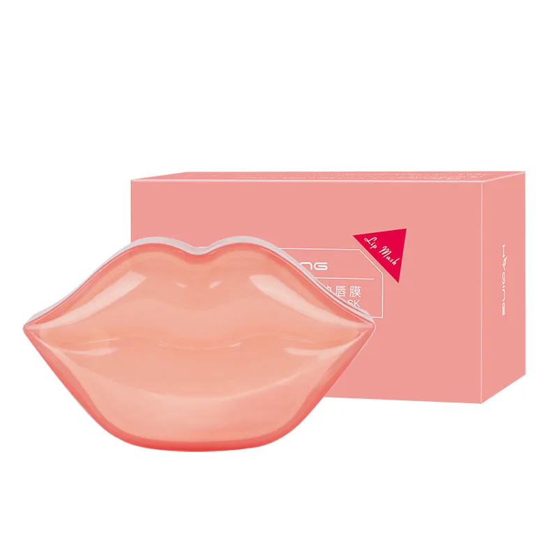 

Beauty Super Lip Plumper Crystal Collagen Lip Mask, As picture