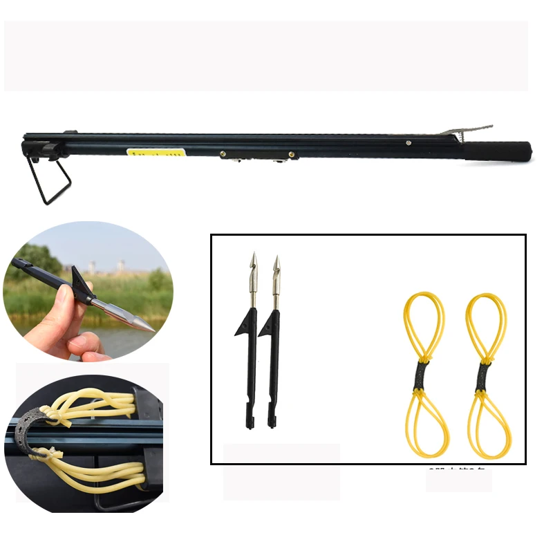 

New outdoor hunting fish shooting artifact long shot fishing rod high precision laser shot bow bladder and shooting slingshot