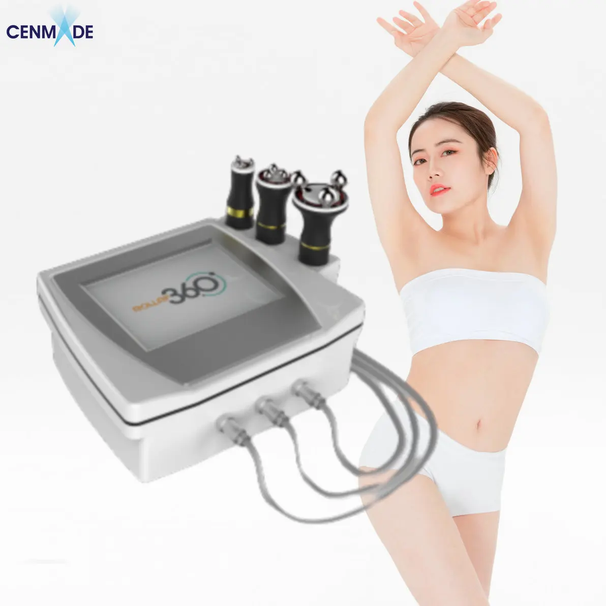 

Cenmade rf slimming machines 360 roller rf weight loss machine cellulite removal machine 3D RF