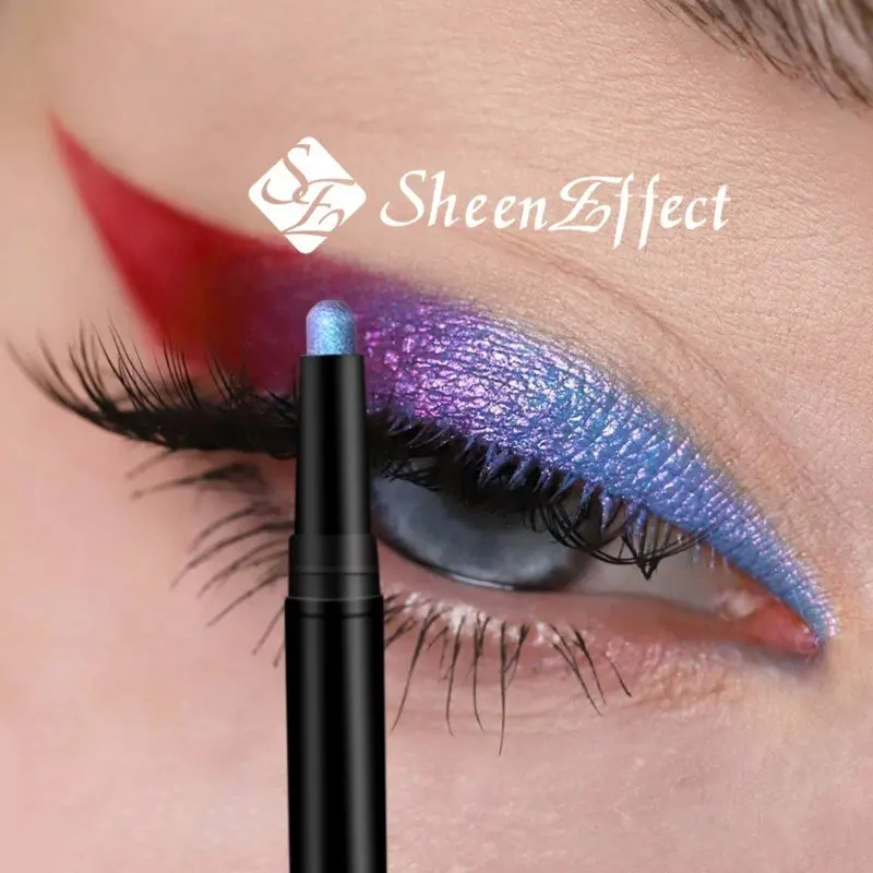 

Eyeshadow stick private label pen High Pigment maquillaje Shimmer Double Headed Eyeshadow Stick