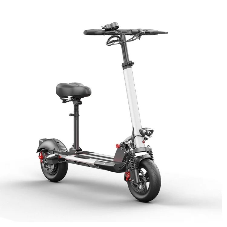 

500w 10inch Aluminum Alloy Body Has App Electric Brakes Wlectric Scooter Electric, Black,white