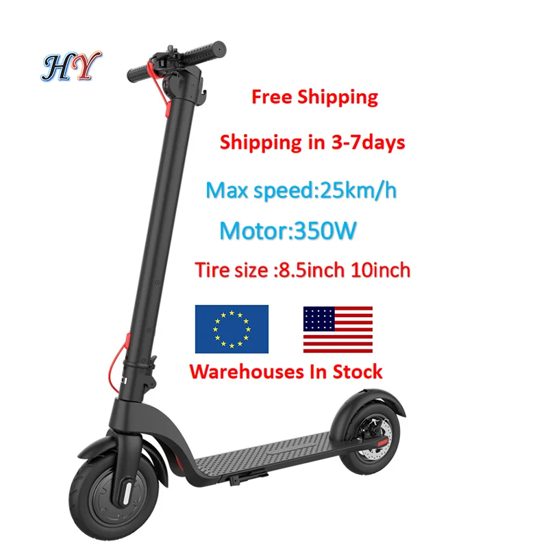 

maike 25 mph new model electric standing 50 km two wheeler faster pxid electric scooter eu stock folding with removable battery