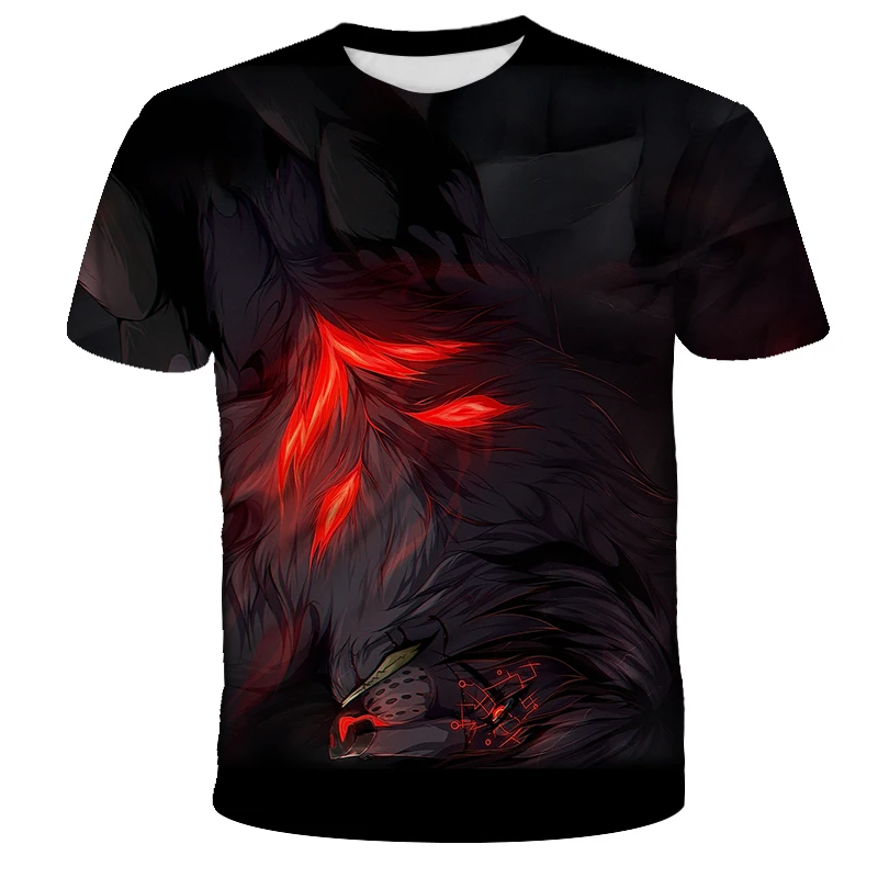 

2021 summer shorts men's sports 100% polyester hip hop loose color 3D Sublimation T Shirt