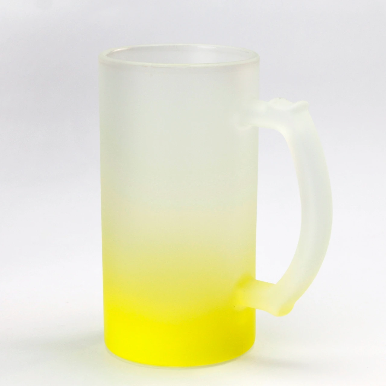 

16oz Sublimation Ready Bulk Mugs Printing Mug for Sublimation Printing, Transparent frosted clear