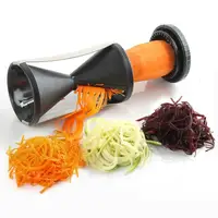 

Amazon Hot Sale Spiral Vegetable Slicer, Vegetable Spiralizer and Cutter carrot slicer zucchini pasta noodle spaghetti maker