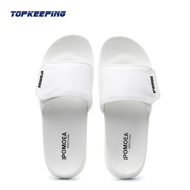 

1E0099 2020 Pool Unisex Full Rubber Sliders Slipper for Man