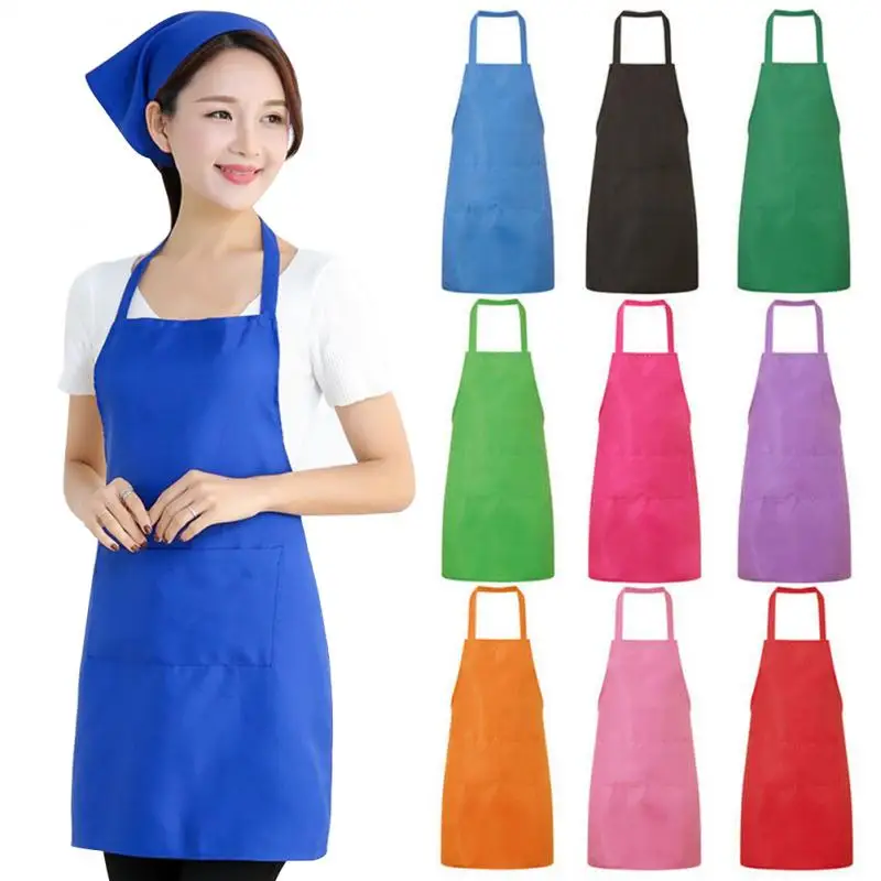 

Cook Apron Barista Bartender Chef BBQ Hairdressing Apron Catering Uniform Work Wear Anti-Dirty Overalls kitchen accessories, As photo