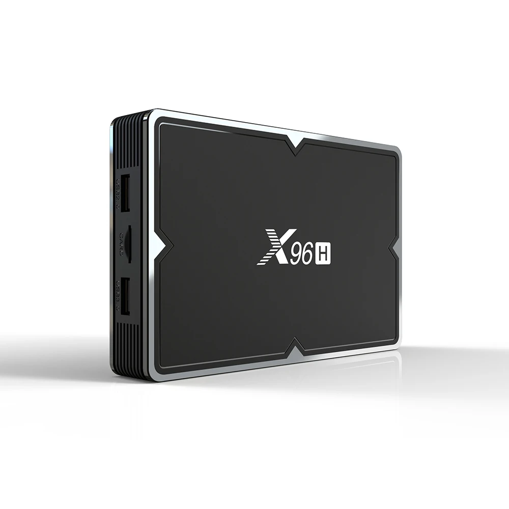 

New box hd receiver X96H 4GB 32GB HD IN & OUT android box Allwinner H603 tv set top box