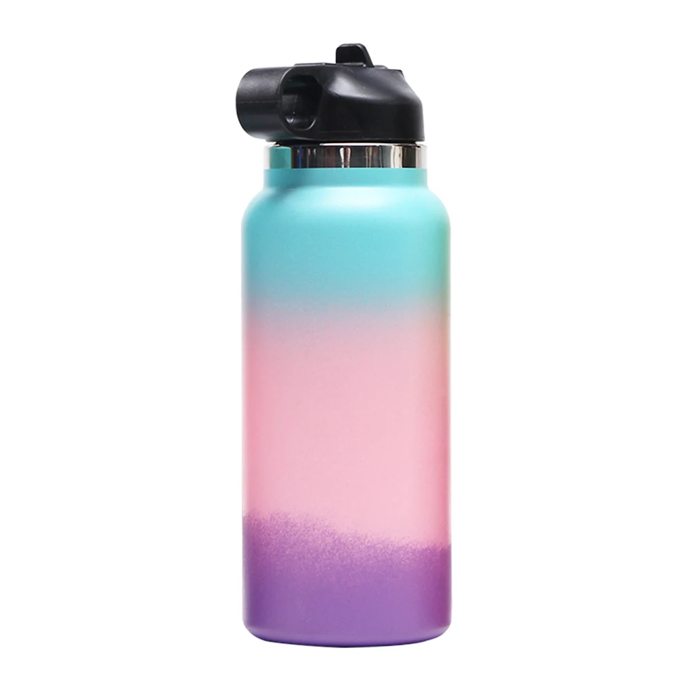 

32oz Steel Wide Mouth Insulated Hydro Water Bottle, Customized