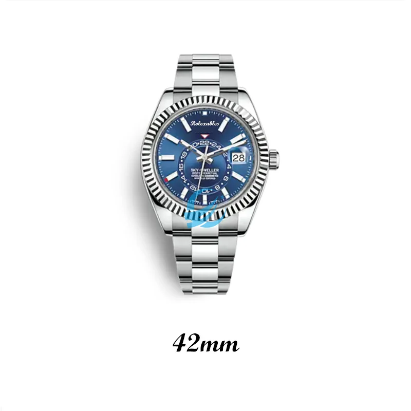 

Mechanical Watch Relogio 3A Quality Custom Watches Automatic Men Luxury SkyDweller WristWatch Steel