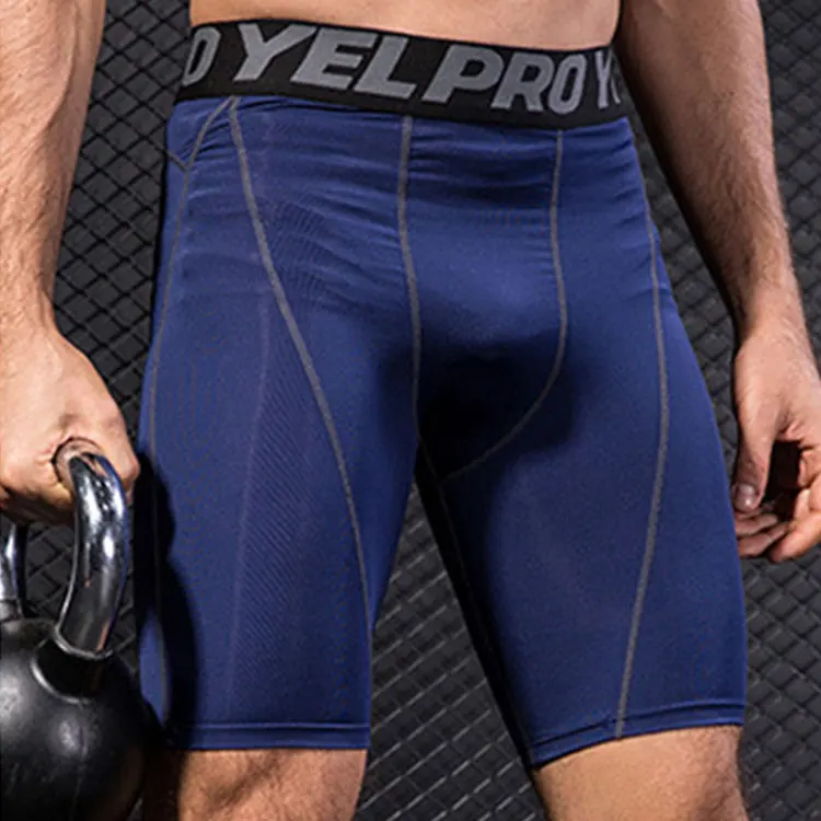 

Wholesale Mens Tight Fitness Clothes Sports Training Yoga Running Sports Pants Sweat-wicking Shorts, Customized color