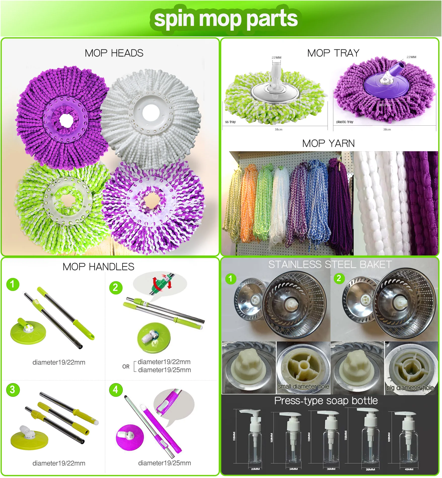 SPIN MOP PART