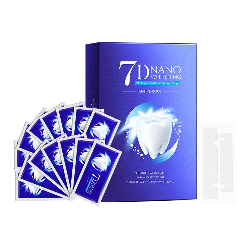

High Quality Advanced Tooth Whitening Strips Home Use Teeth Whitening Strips Private Label