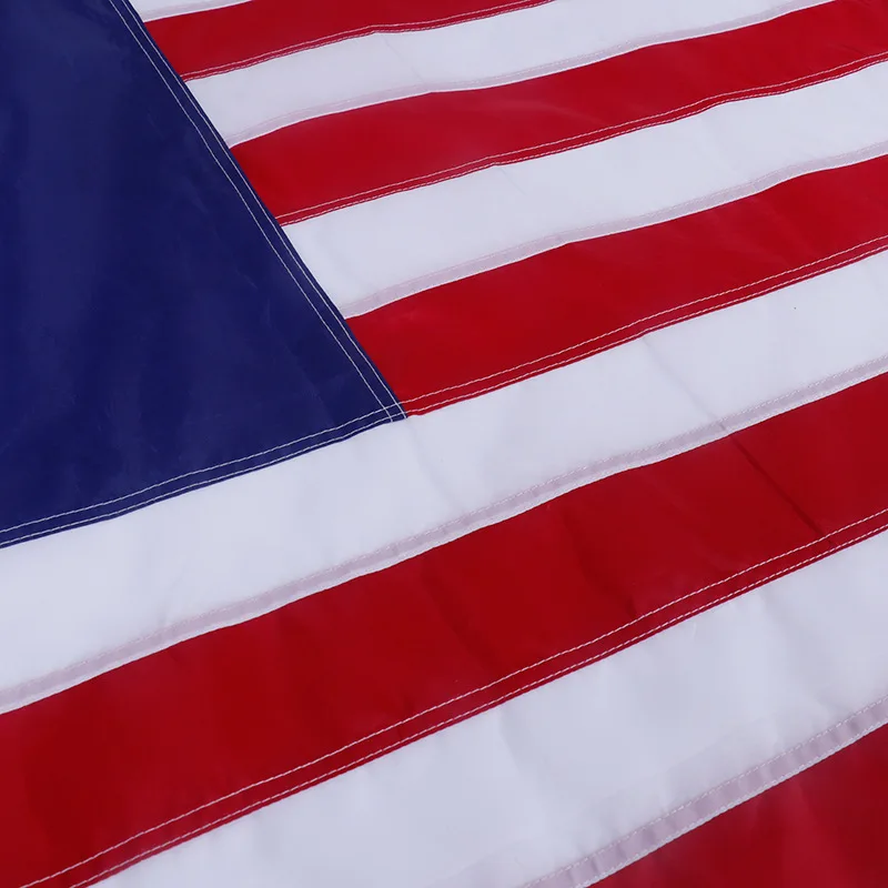 教十字和条纹刺绣国旗 5x3 英尺 - buy 基督教国旗,十字架和条纹国旗