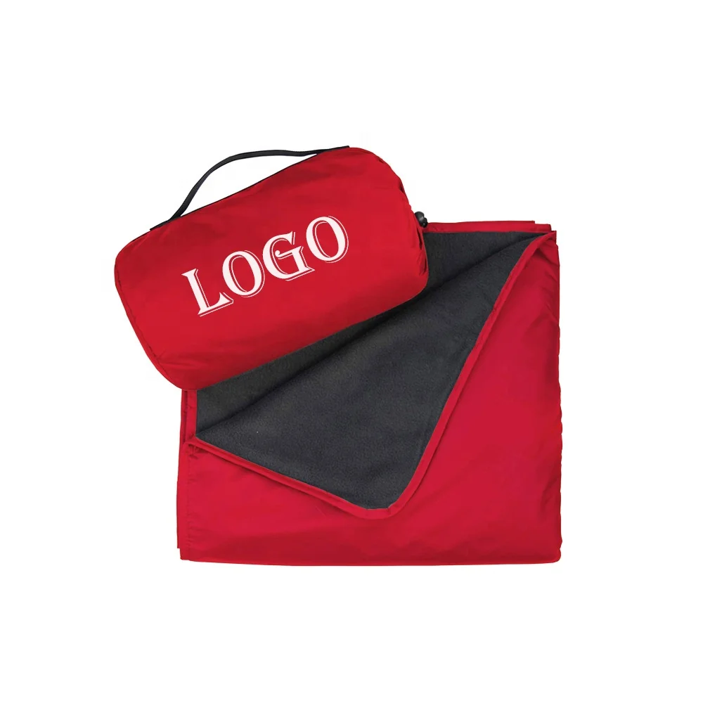 Outdoor Portable Light Weight Machine Washable Warm Fleece Throw