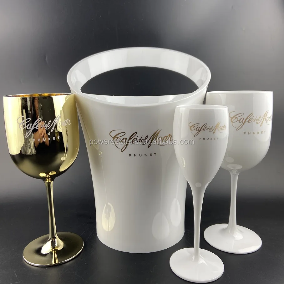 Vintage Plastic Champagne Wine Ice Bucket Cooler Buy Vintage Plastic