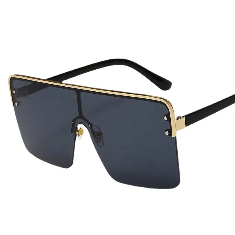 

2021 Fashion Women's Sunglasses New Square Sunglasses big box square, Custom colors