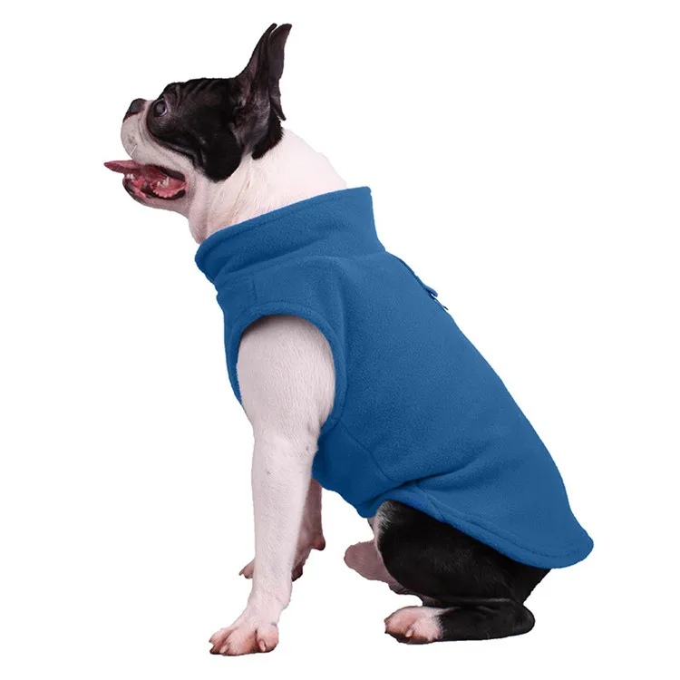

New design cute dog warm jacket coral fleece winter dog clothes, Red/blue/pink/green/coffee/grey/rose red/cyan