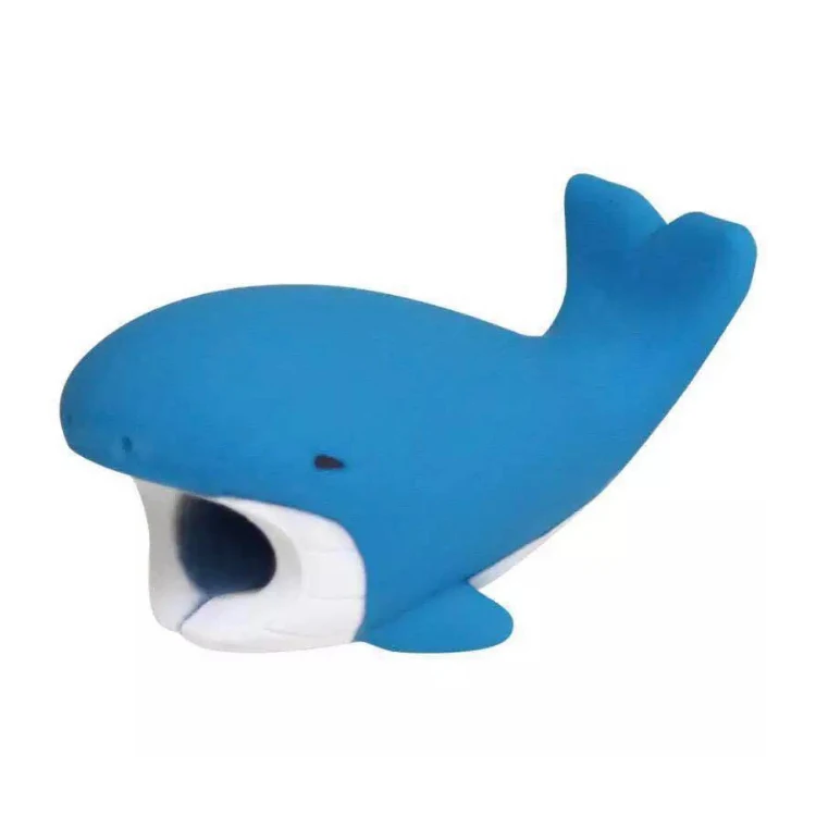 
silicone protective cartoon animal cover protector cable bite for usb cable 