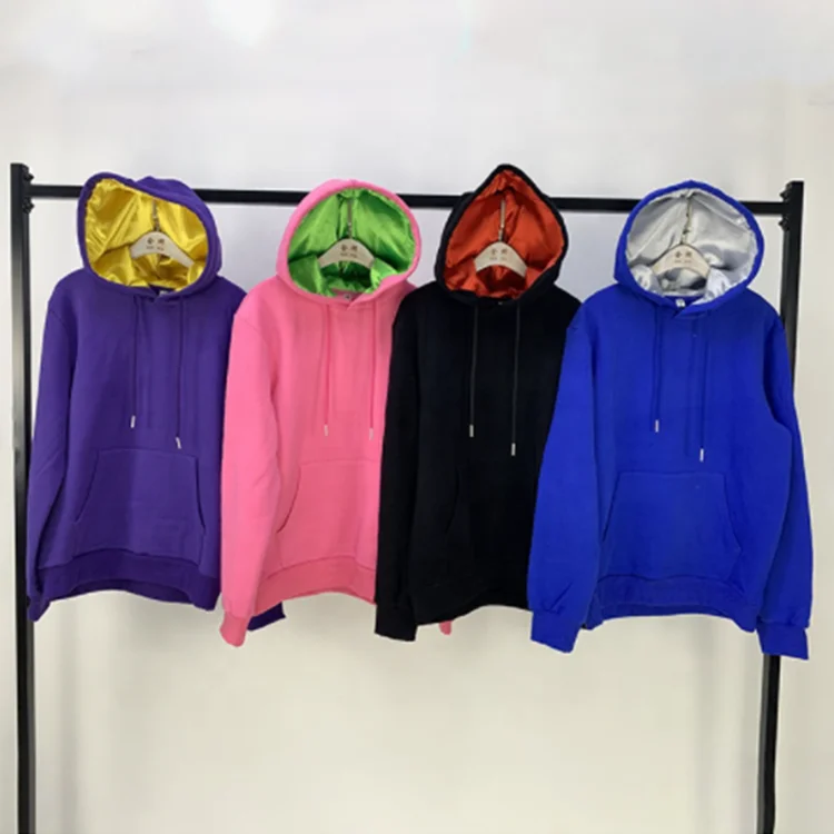 

Promotional satin lined hoodie With Quality Assurance, Customized color