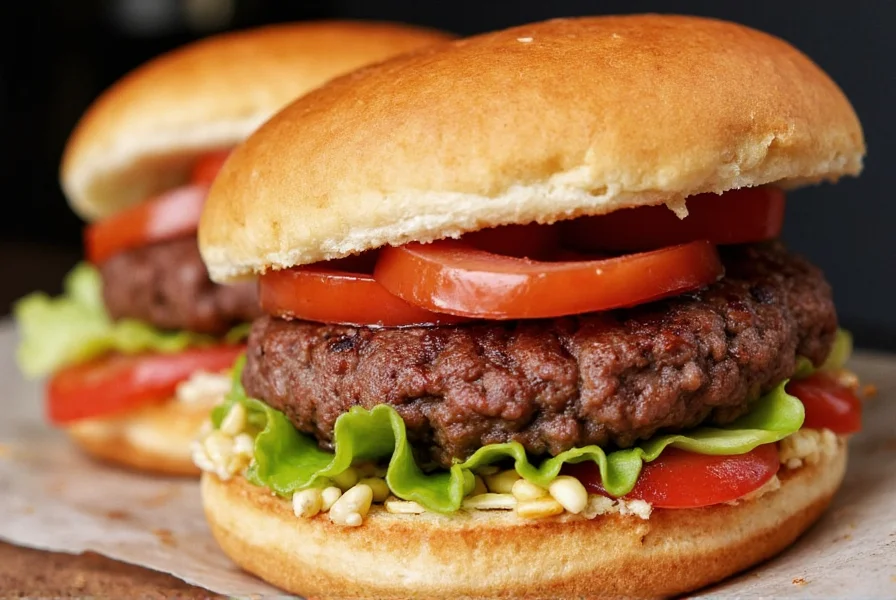 Burger seasoning blends arranged side by side
